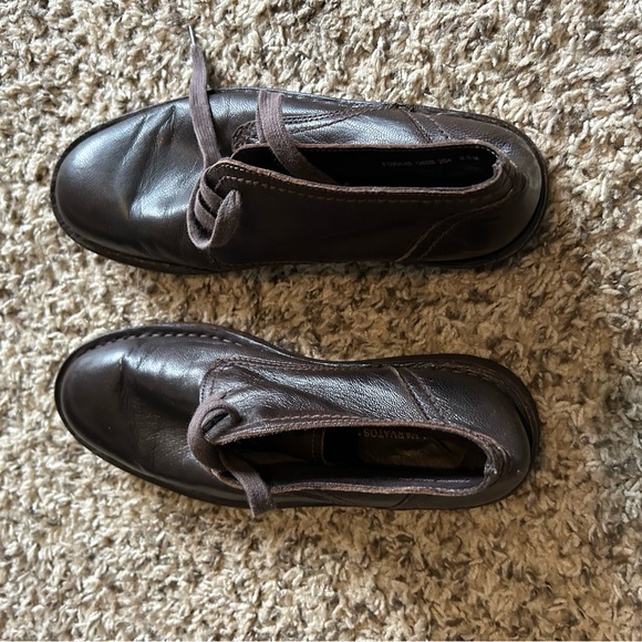 John Varvatos Dark Brown Leather Chukka Boots main image 4